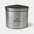 Sølvfarvet cylinderformet UV-cover til isbad fra Polax
